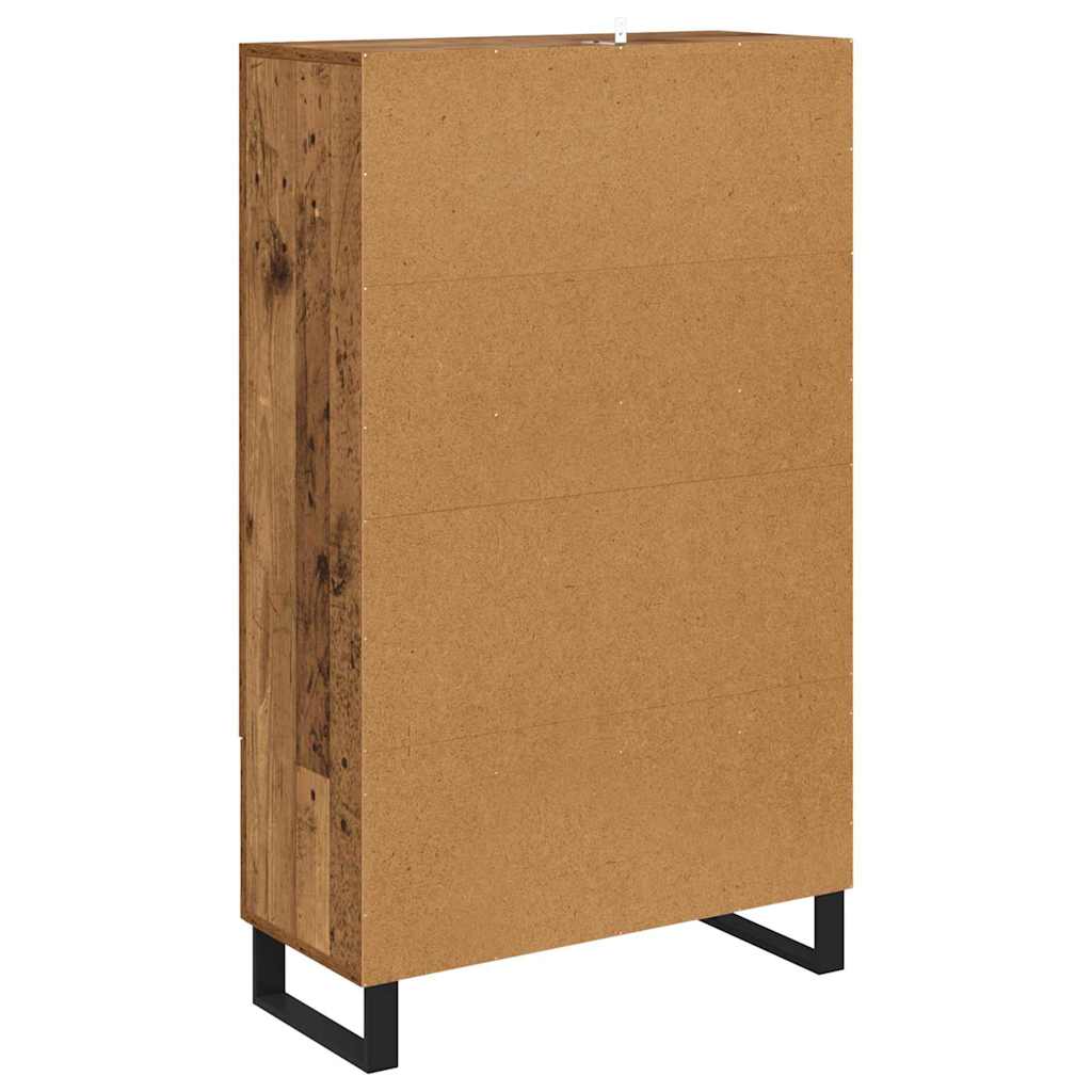 Highboard Gammelt træ 69,5 x 30 x 115 cm Konstrueret træ