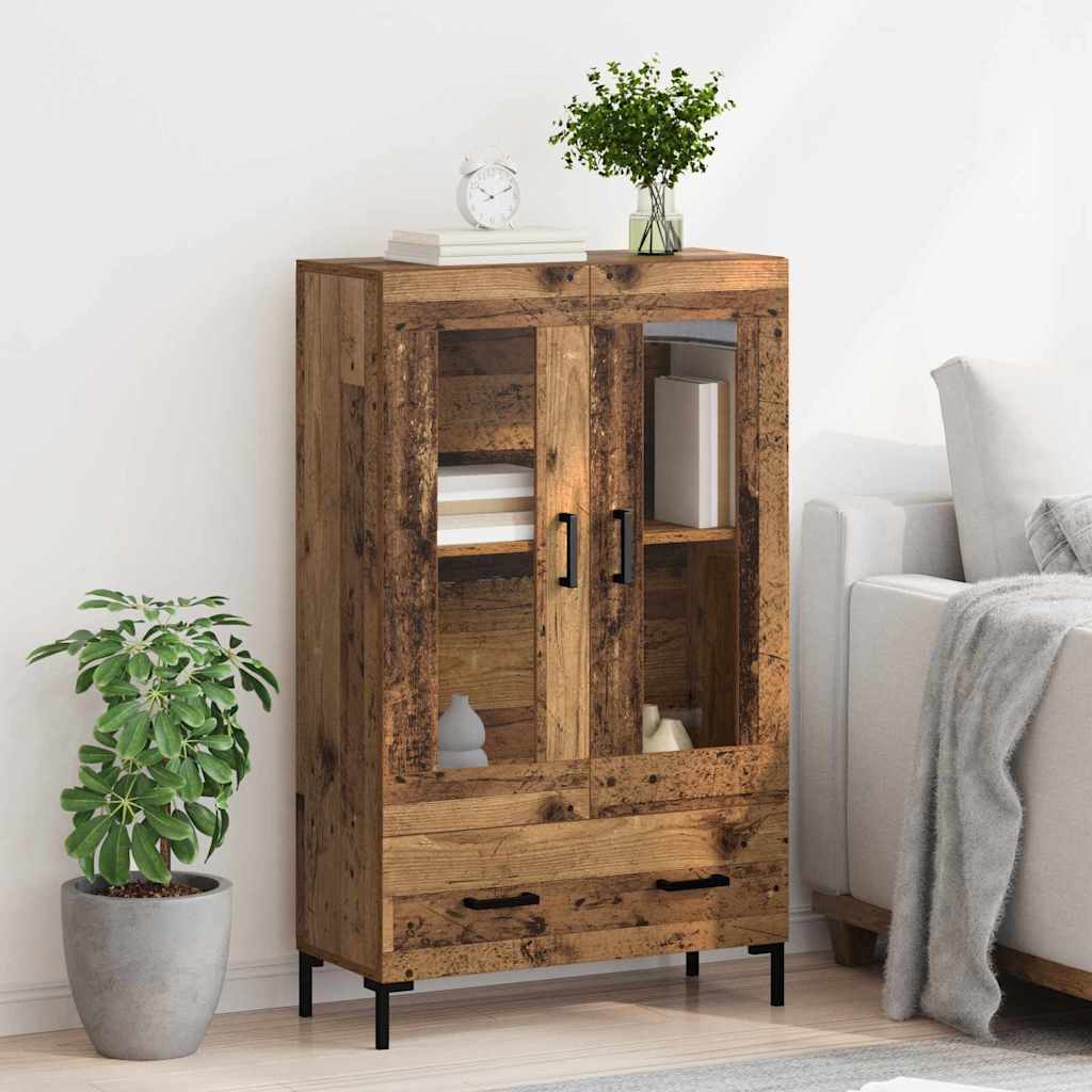 Highboard Gammelt træ 69,5 x 31 x 115 cm Konstrueret træ