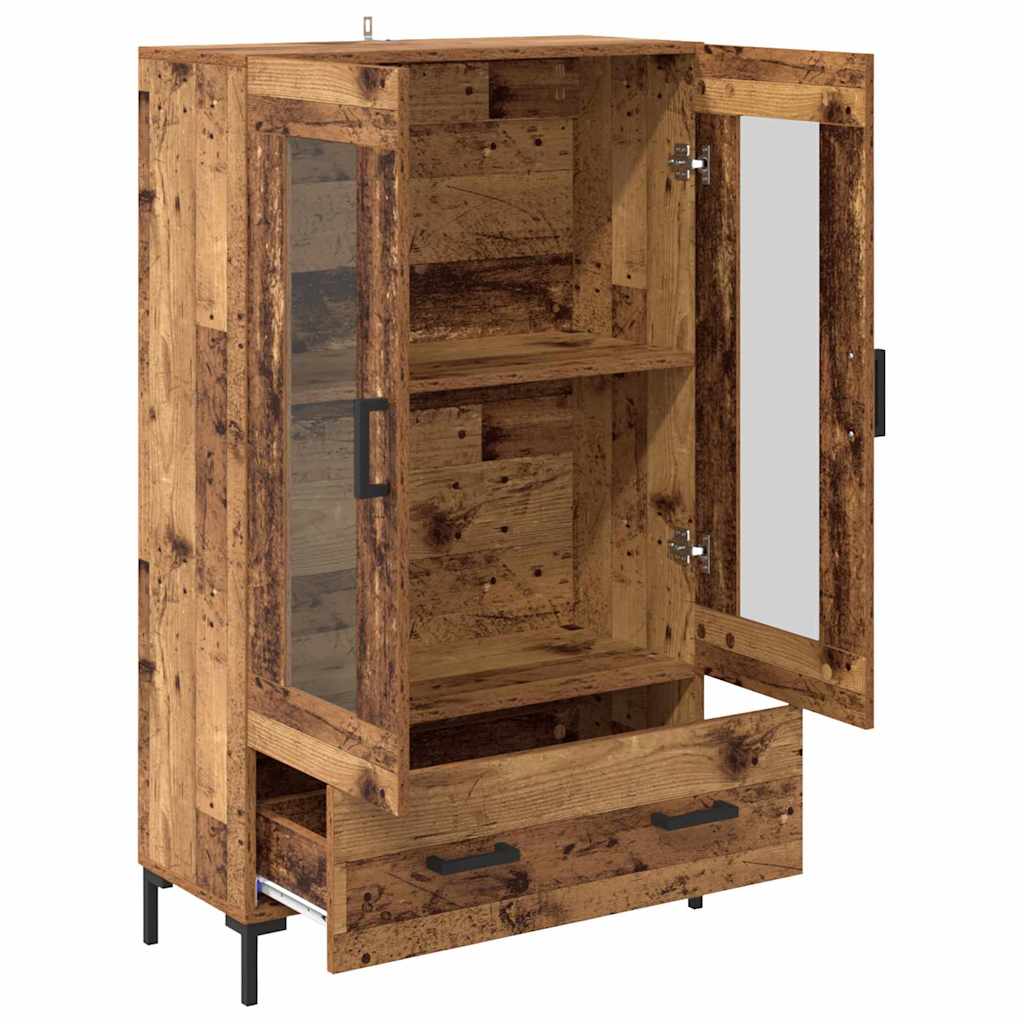 Highboard Gammelt træ 69,5 x 31 x 115 cm Konstrueret træ