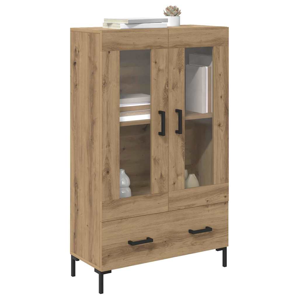 Highboard Artisan Egetræ 69,5 x 31 x 115 cm Konstrueret træ