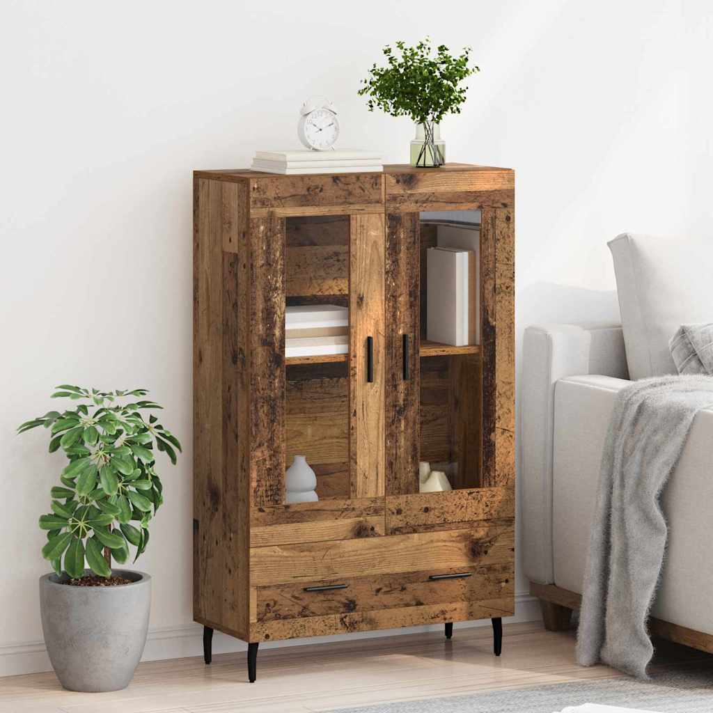 Highboard Gammelt træ 69,5 x 31 x 115 cm Konstrueret træ