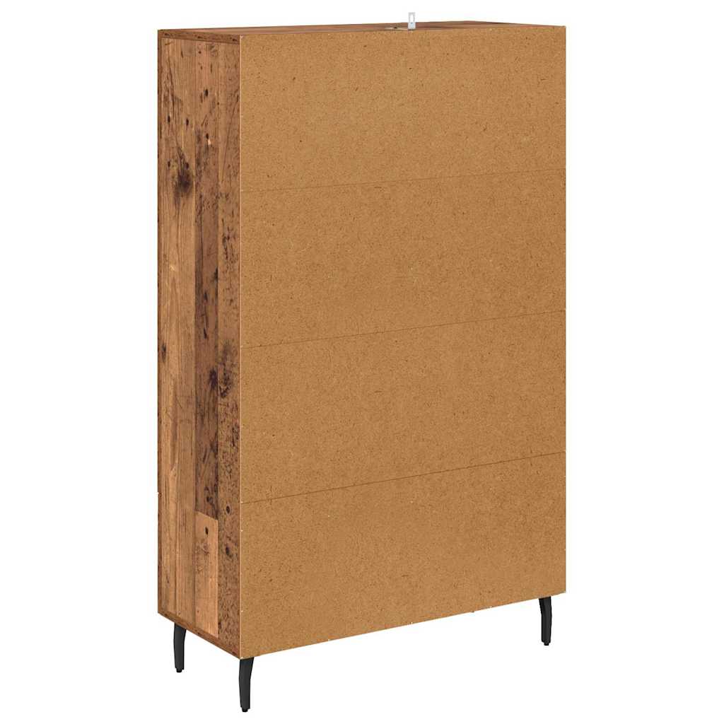Highboard Gammelt træ 69,5 x 31 x 115 cm Konstrueret træ