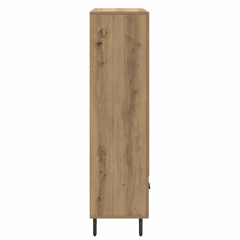 Highboard Artisan Egetræ 69,5 x 31 x 115 cm Konstrueret træ