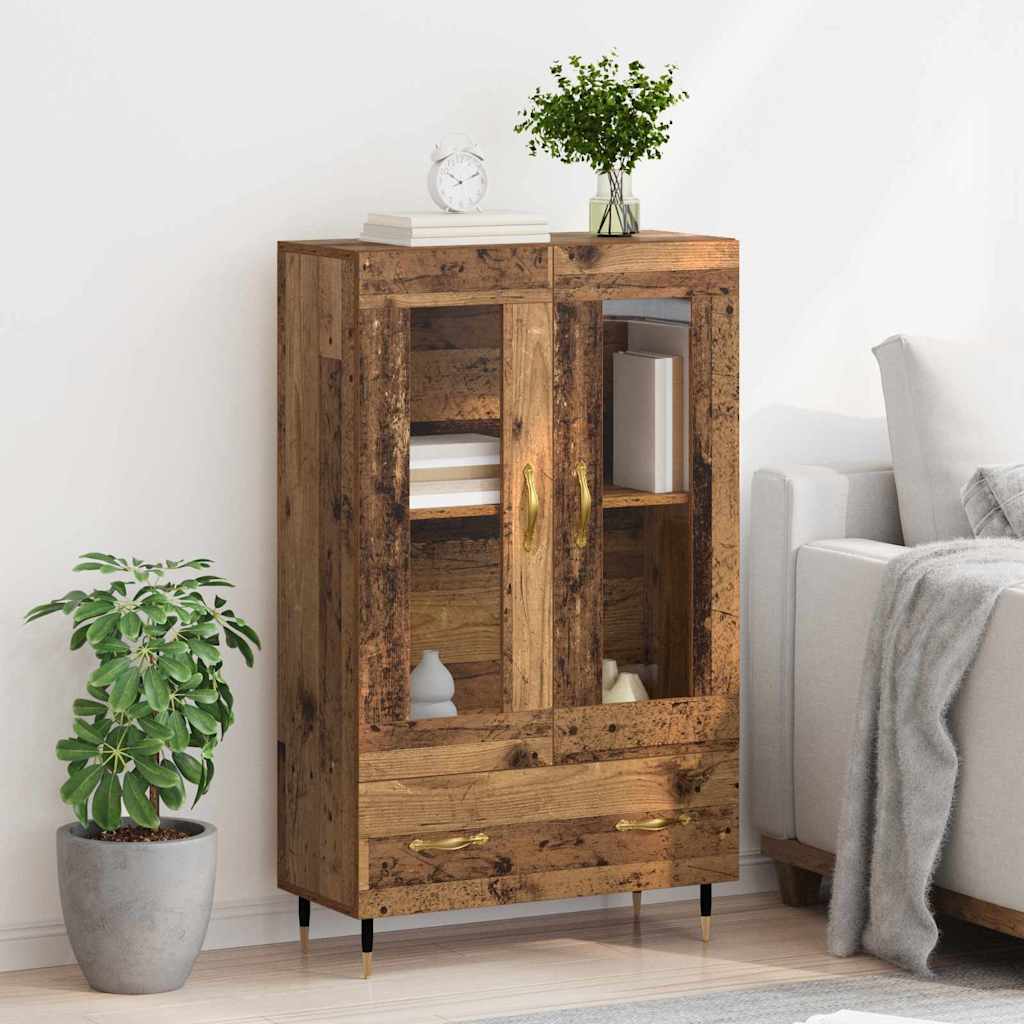 Highboard Gammelt træ 69,5 x 31 x 115 cm Konstrueret træ