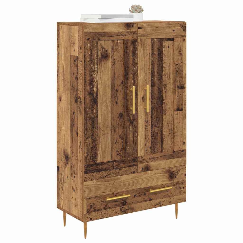 Highboard Gammelt træ 69,5 x 31 x 115 cm Konstrueret træ