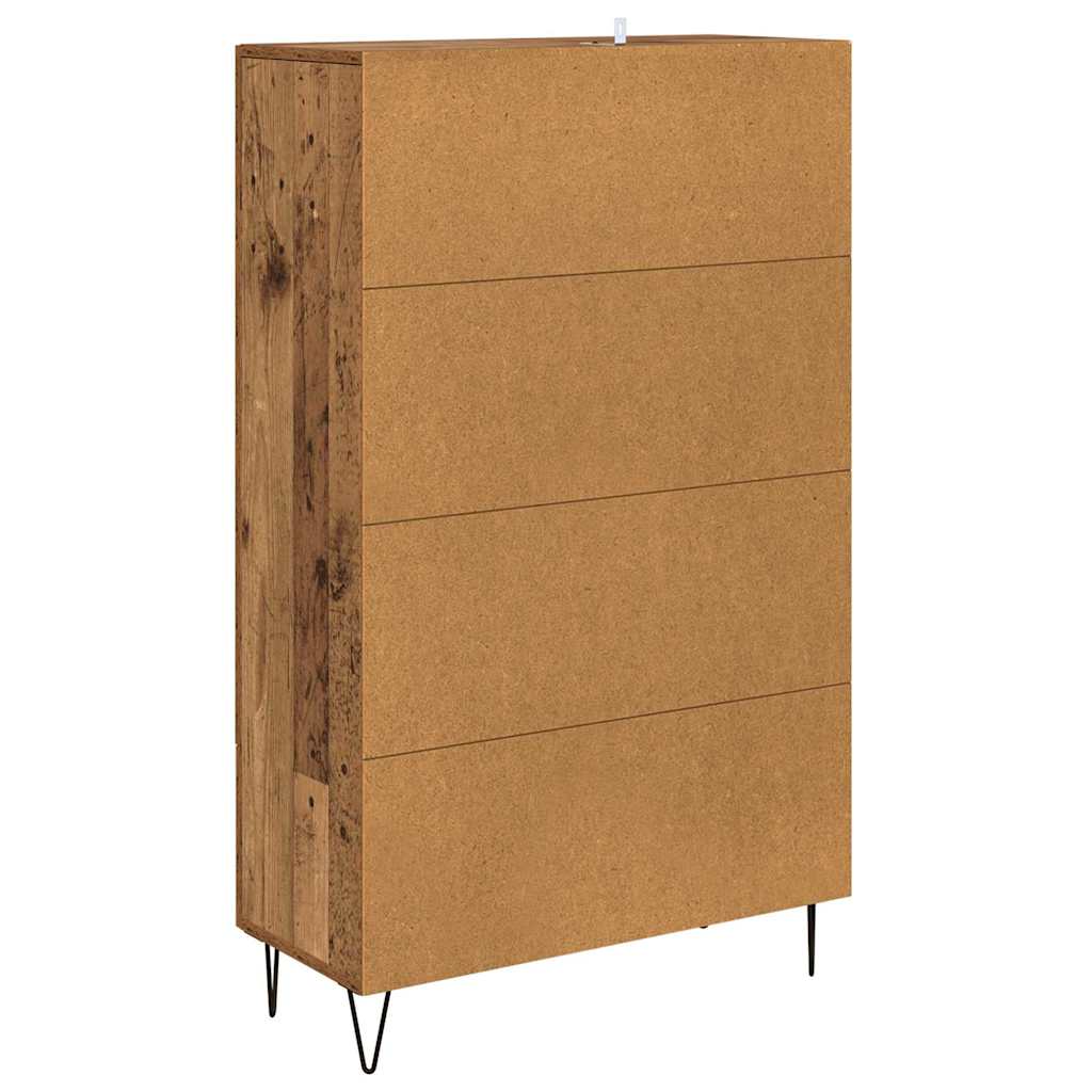 Highboard Gammelt træ 69,5 x 31 x 115 cm Konstrueret træ