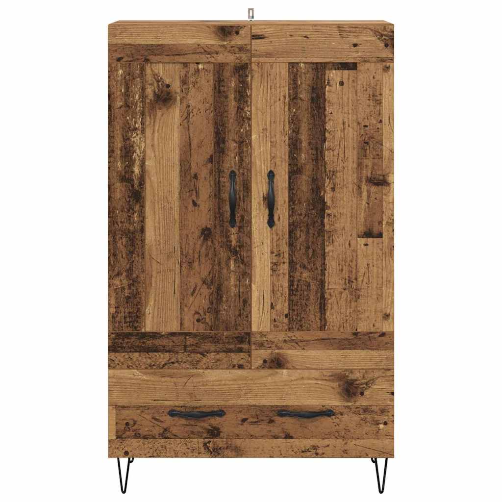 Highboard Gammelt træ 69,5 x 31 x 115 cm Konstrueret træ