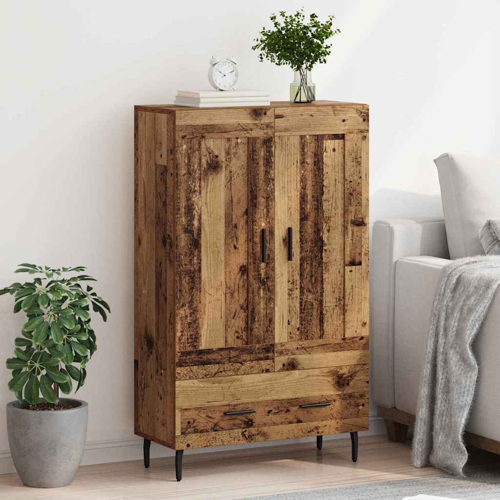 Highboard Gammelt træ 69,5 x 31 x 115 cm Konstrueret træ