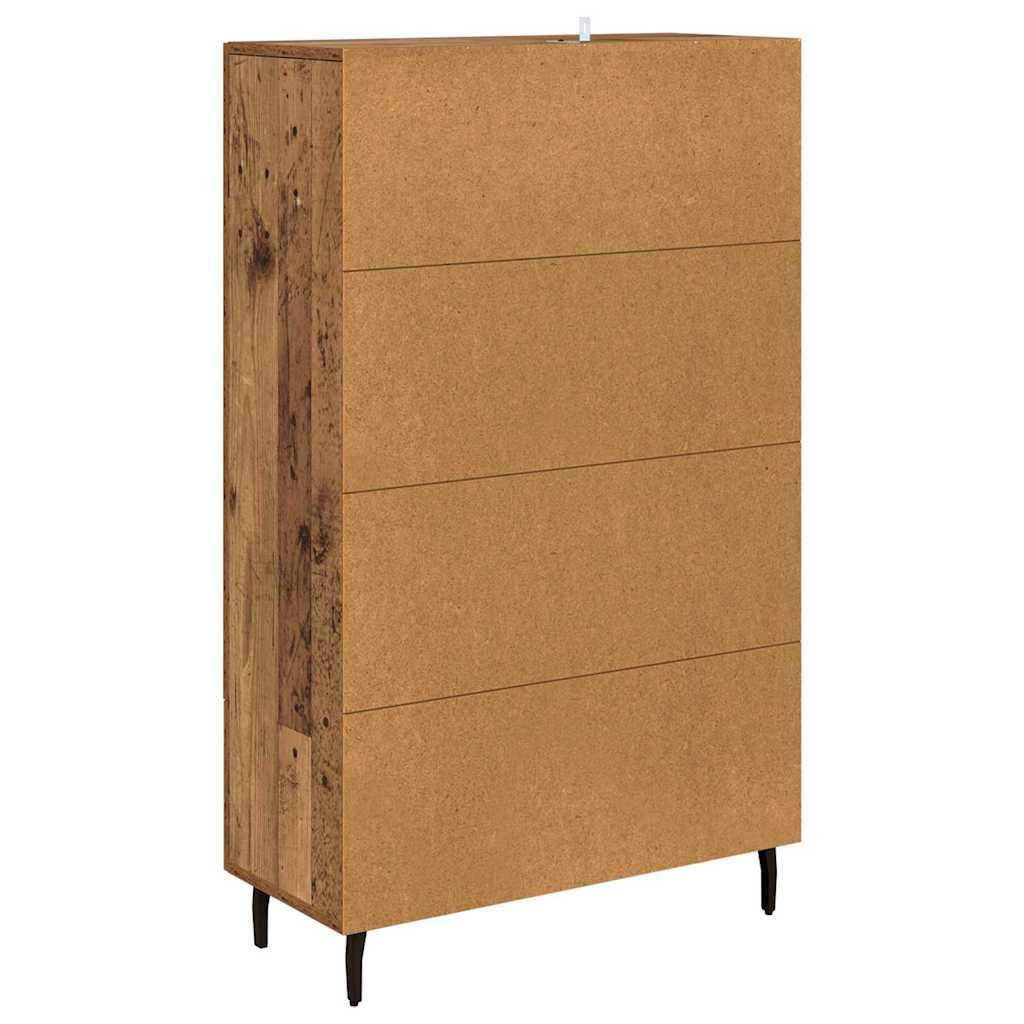 Highboard Gammelt træ 69,5 x 31 x 115 cm Konstrueret træ
