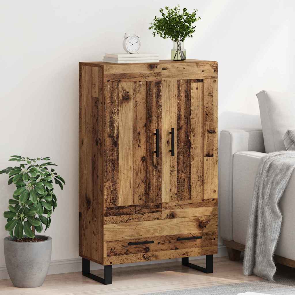 Highboard Gammelt træ 69,5 x 31 x 115 cm Konstrueret træ