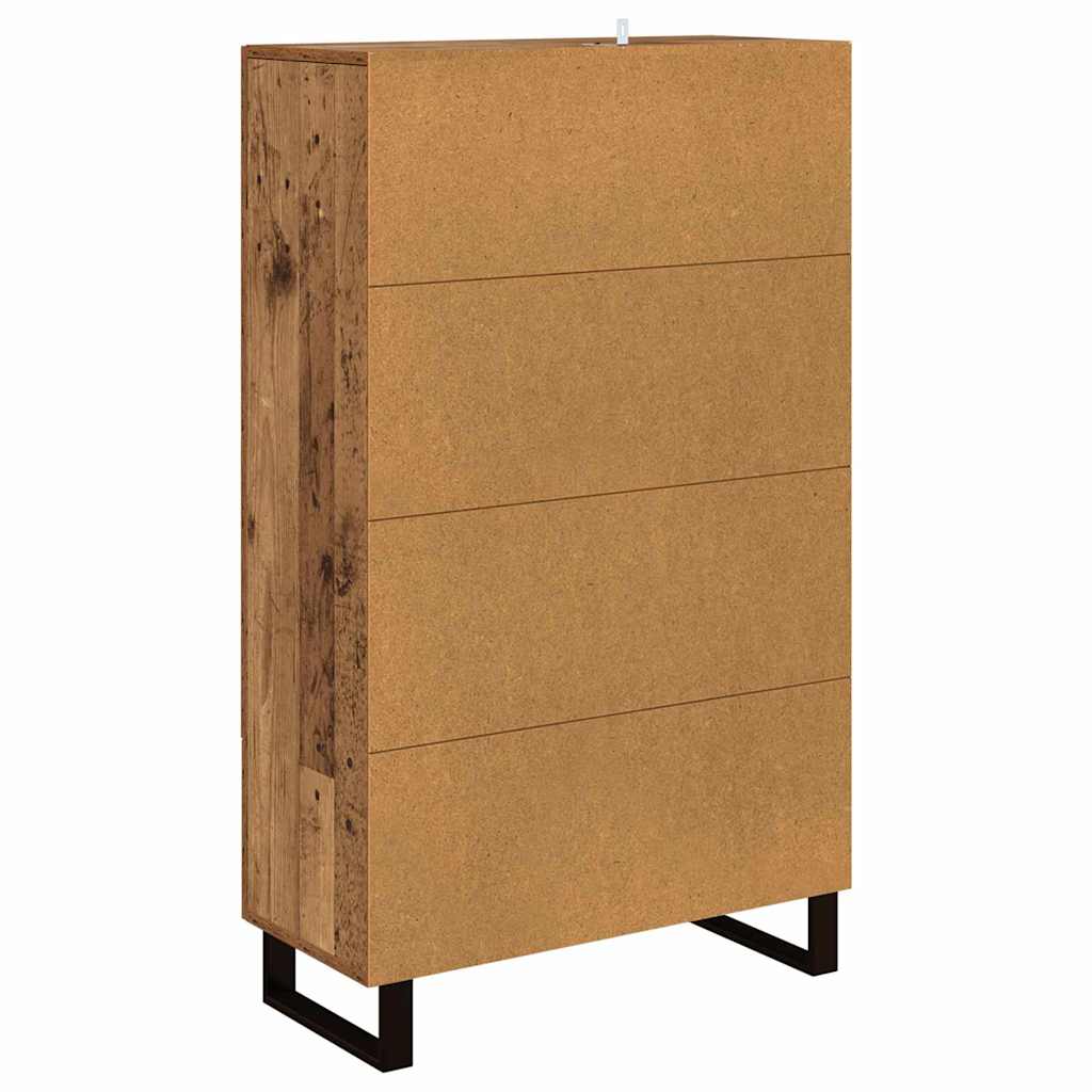 Highboard Gammelt træ 69,5 x 31 x 115 cm Konstrueret træ