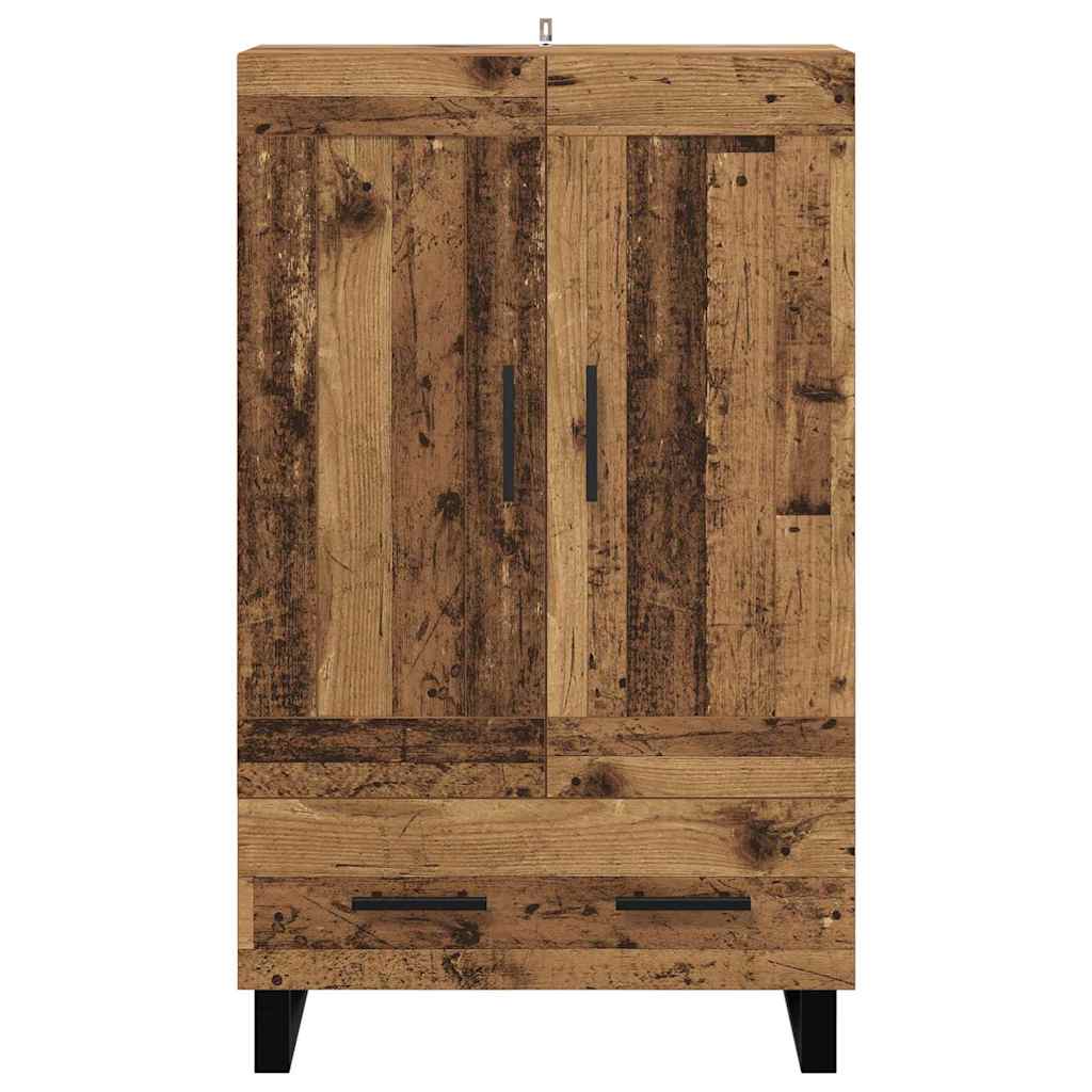 Highboard Gammelt træ 69,5 x 31 x 115 cm Konstrueret træ
