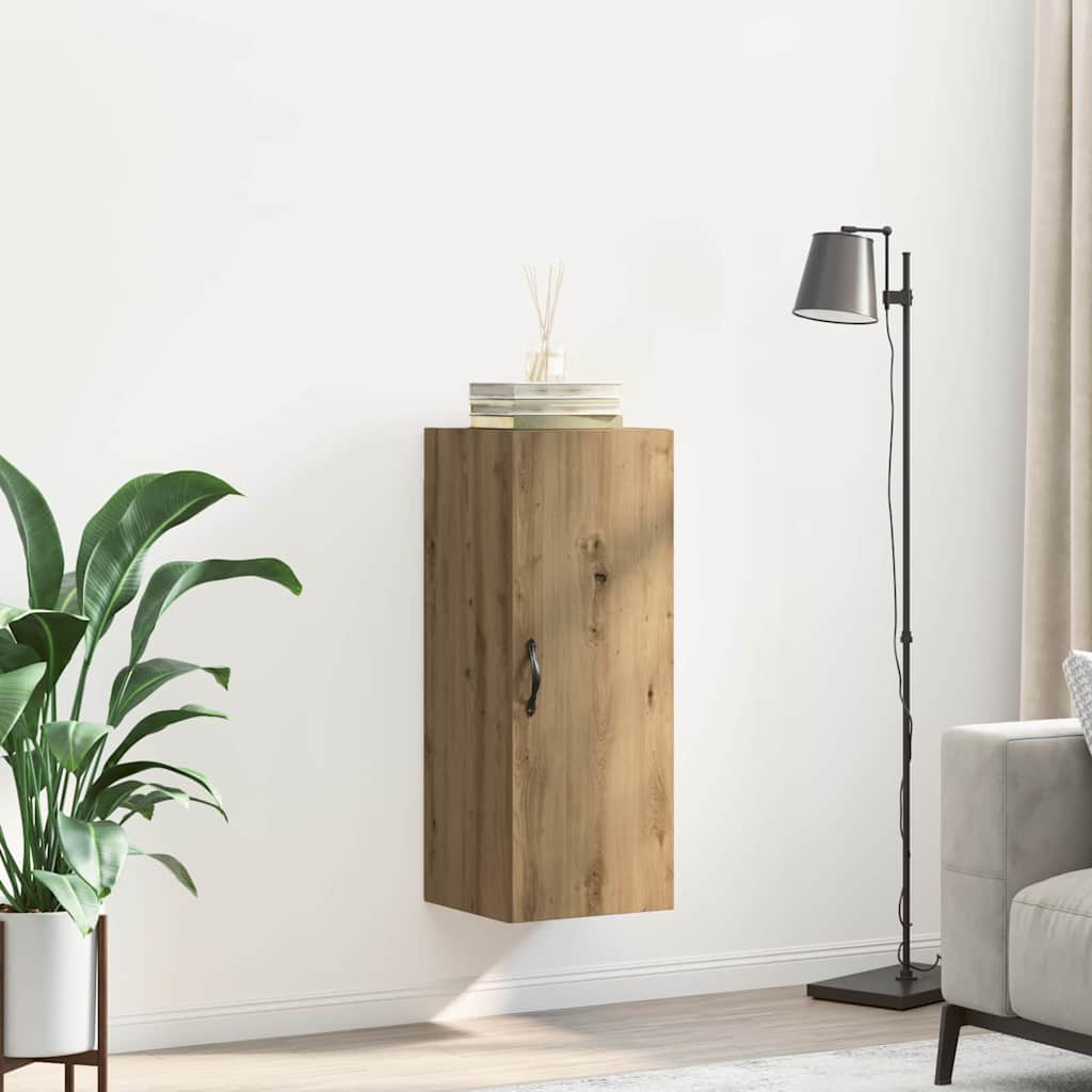 Vægskab Artisan Egetræ 34,5 x 34 x 90 cm Konstrueret træ