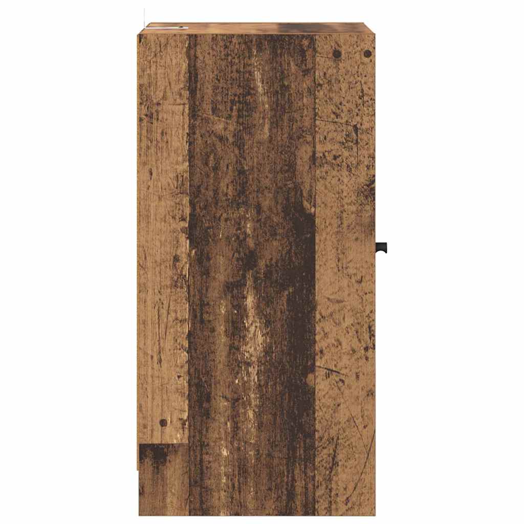 Sideboard Gammelt træ 35 x 37 x 76 cm Konstrueret træ