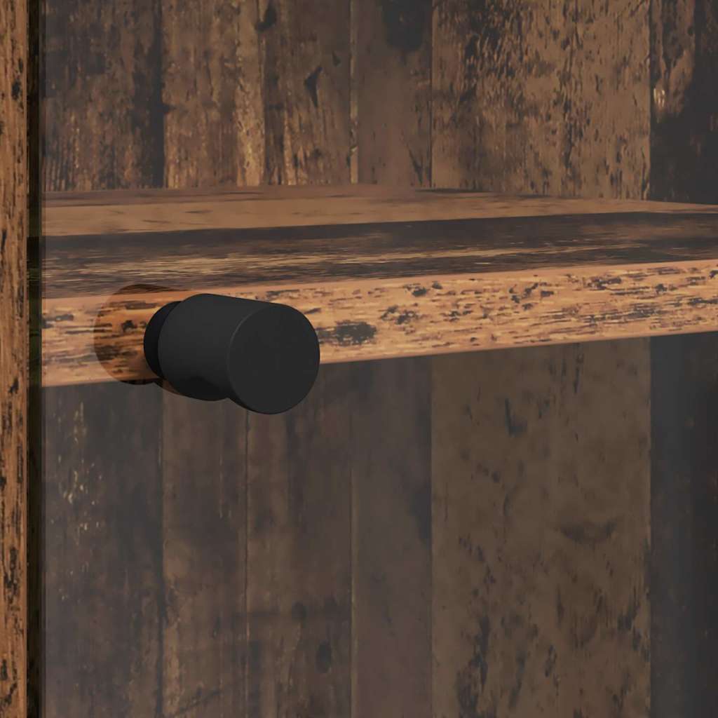 Highboard Gammelt træ 35 x 37 x 142 cm Konstrueret træ