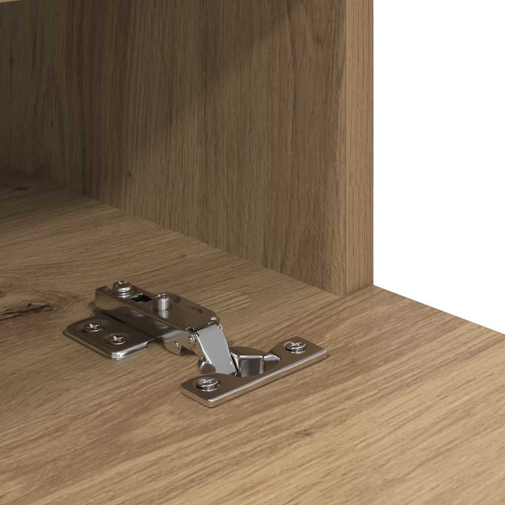 TV vægskab Artisan Egetræ 60 x 30 x 30 cm Konstrueret træ