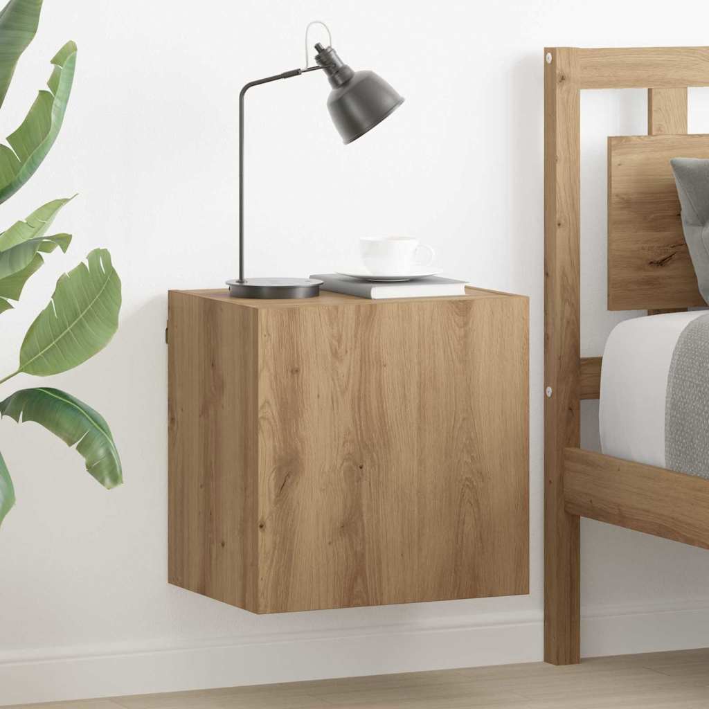 TV vægskab Artisan Egetræ 40,5x30x40cm Konstrueret træ