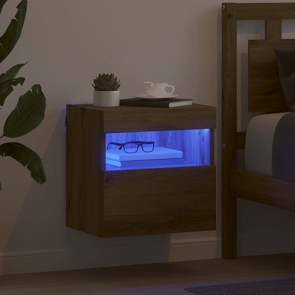 TV vægskab Artisan Egetræ 40 x 30 x 40 cm Konstrueret træ