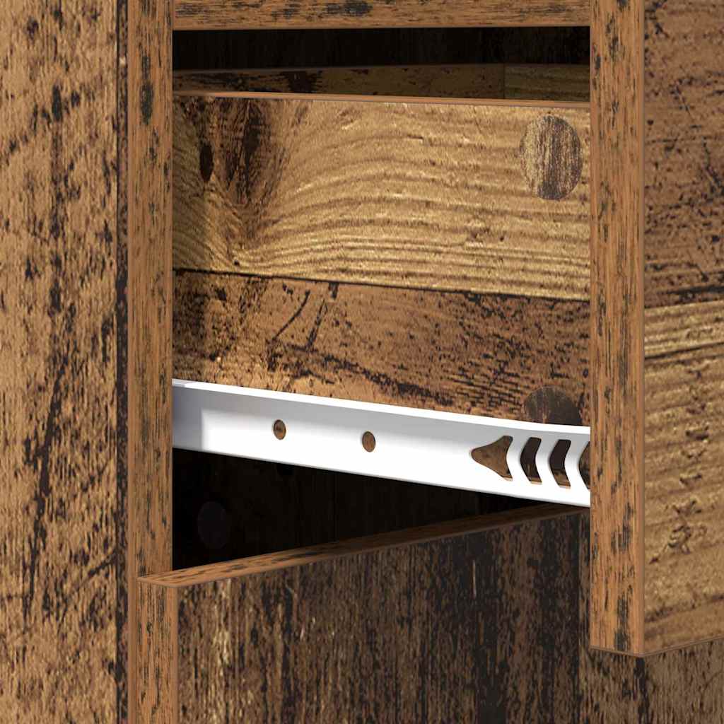 Sideboard Gammelt træ 42,5 x 40 x 93 cm Konstrueret træ