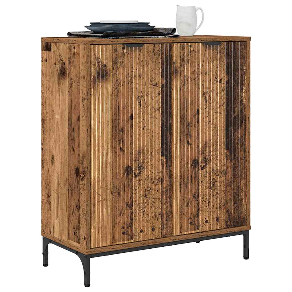 Sideboard Gammelt træ 69.5 x 33 x 82 cm Konstrueret træ