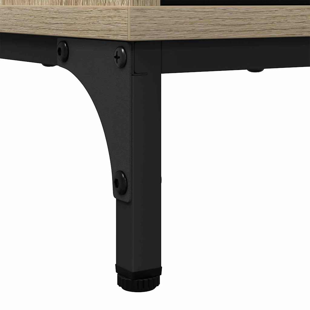 Sideboard Sonoma-eg 79,5 x 33 x 82 cm Konstrueret træ