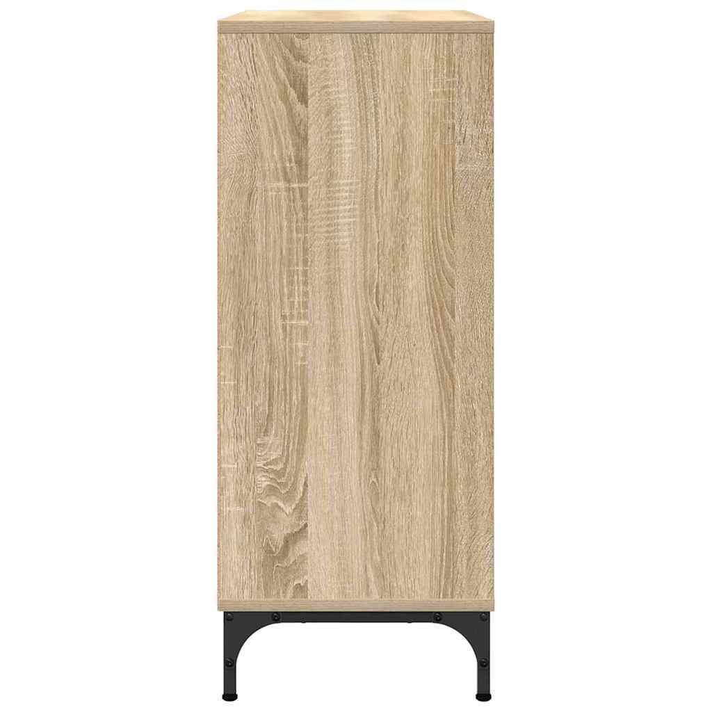 Sideboard Sonoma-eg 79,5 x 33 x 82 cm Konstrueret træ