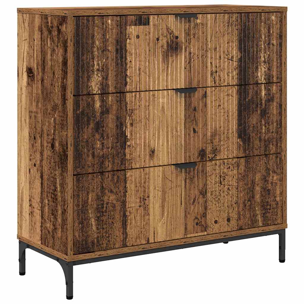 Sideboard Gammelt træ 79,5 x 33 x 82 cm Konstrueret træ