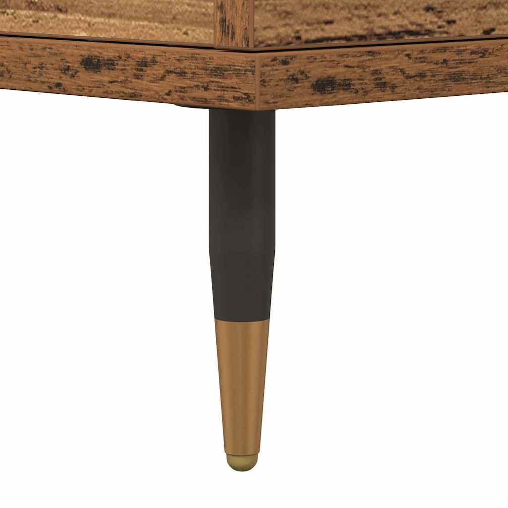 Sideboards 2 pcs Gammelt træ 120 x 35 x 70 cm Konstrueret træ