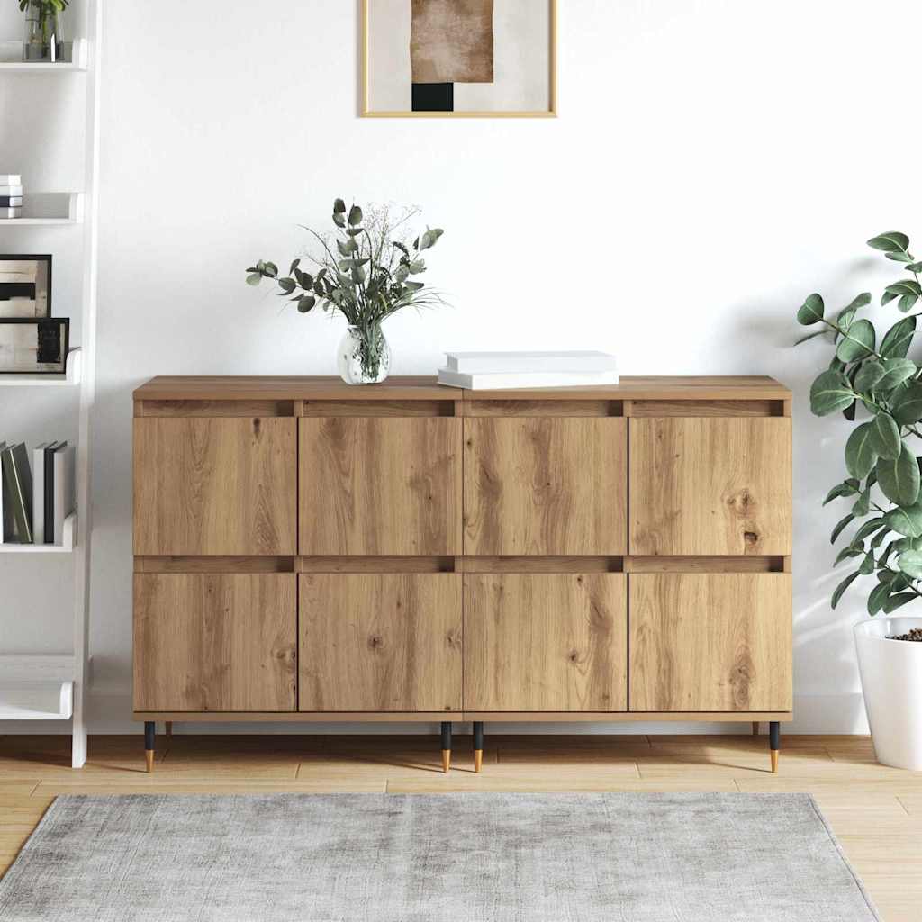 Sideboards 2 pcs artisan eg 120 x 35 x 70 cm Konstrueret træ