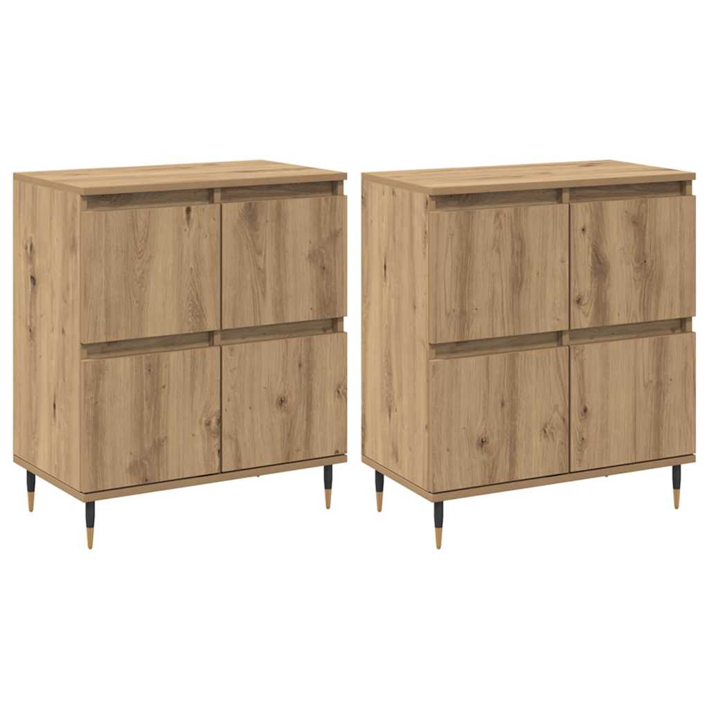 Sideboards 2 pcs artisan eg 120 x 35 x 70 cm Konstrueret træ