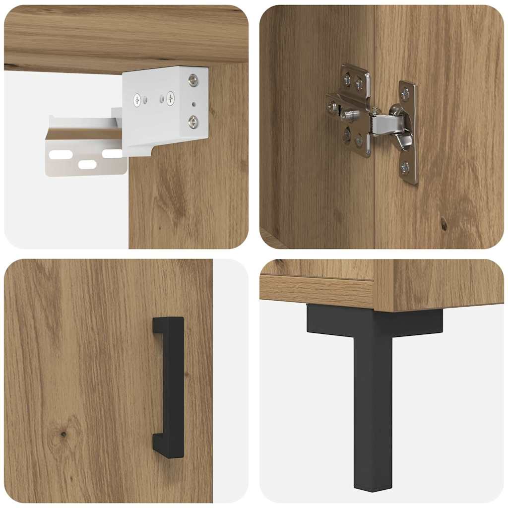 Highboard artisan eg 69,5 x 34 x 180 cm Konstrueret træ