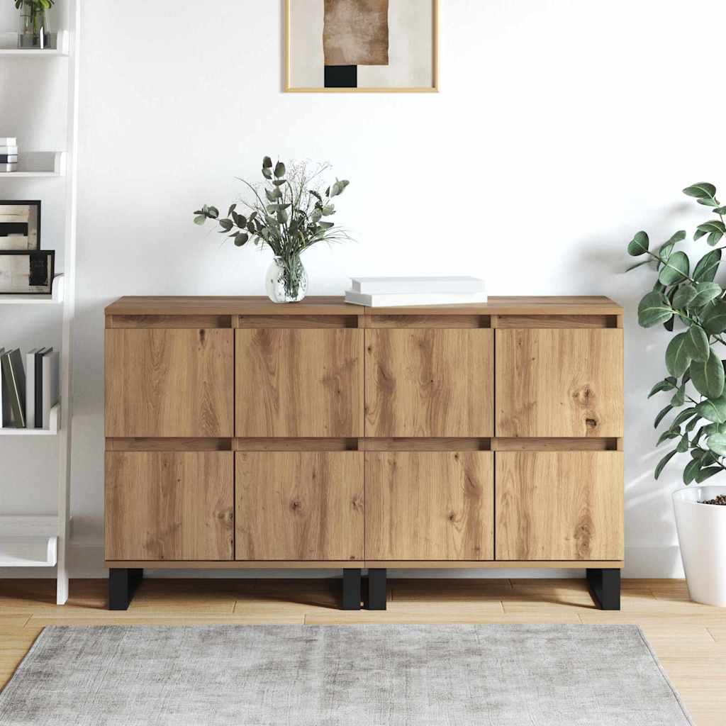 Sideboards 2 pcs artisan eg 120 x 35 x 70 cm Konstrueret træ