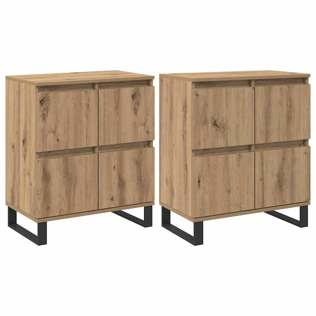 Sideboards 2 pcs artisan eg 120 x 35 x 70 cm Konstrueret træ