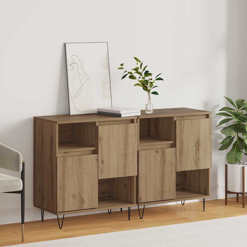 Sideboards 2 pcs artisan eg 120 x 35 x 70 cm Konstrueret træ