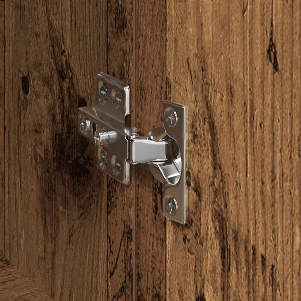 Sideboards 2 pcs Gammelt træ 120 x 35 x 70 cm Konstrueret træ