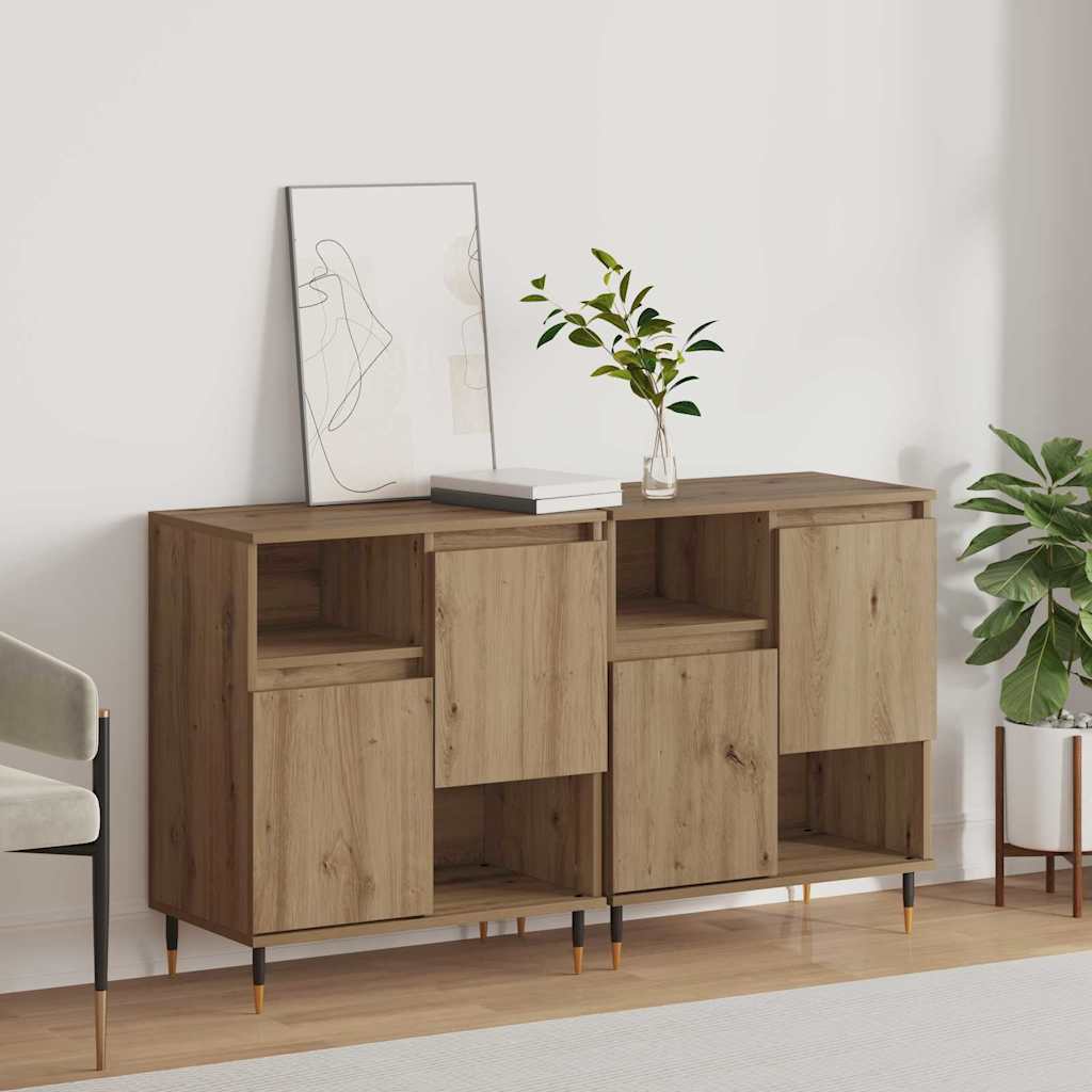 Sideboards 2 pcs artisan eg 120 x 35 x 70 cm Konstrueret træ