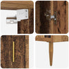 Highboard Gammelt træ 69,5 x 34 x 180 cm Konstrueret træ