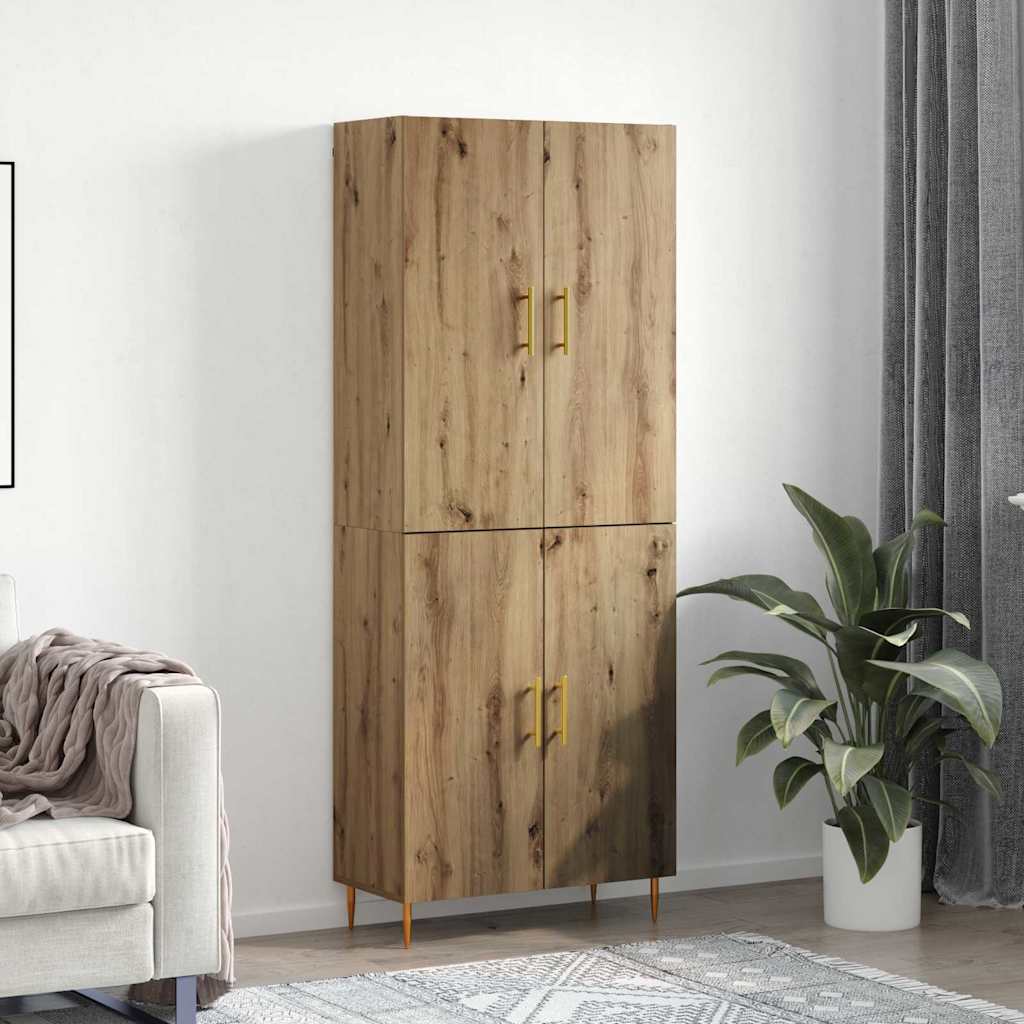 Highboard artisan eg 69,5 x 34 x 180 cm Konstrueret træ