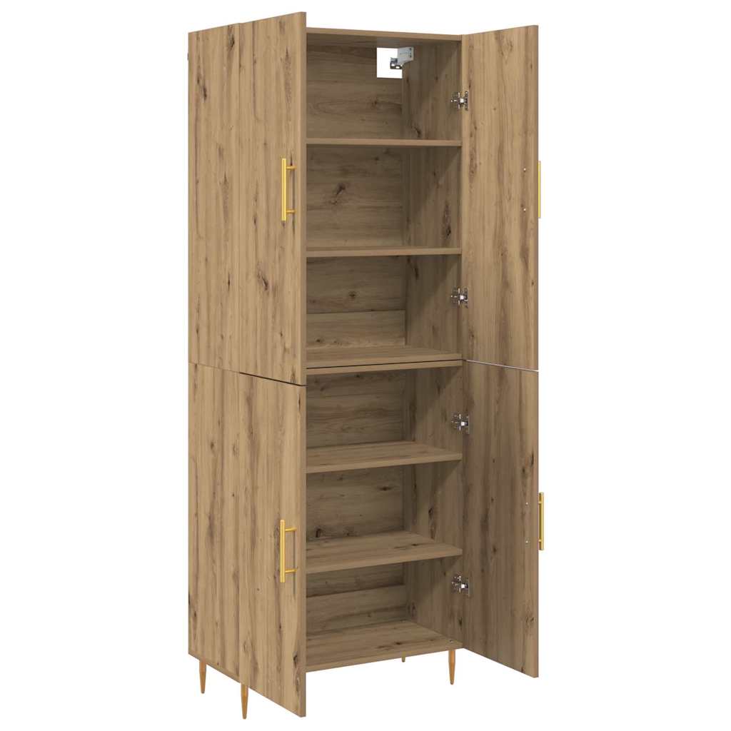 Highboard artisan eg 69,5 x 34 x 180 cm Konstrueret træ