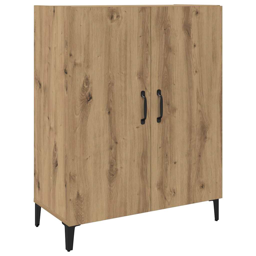 Highboard 2 pcs Artisan Egetræ Konstrueret træ