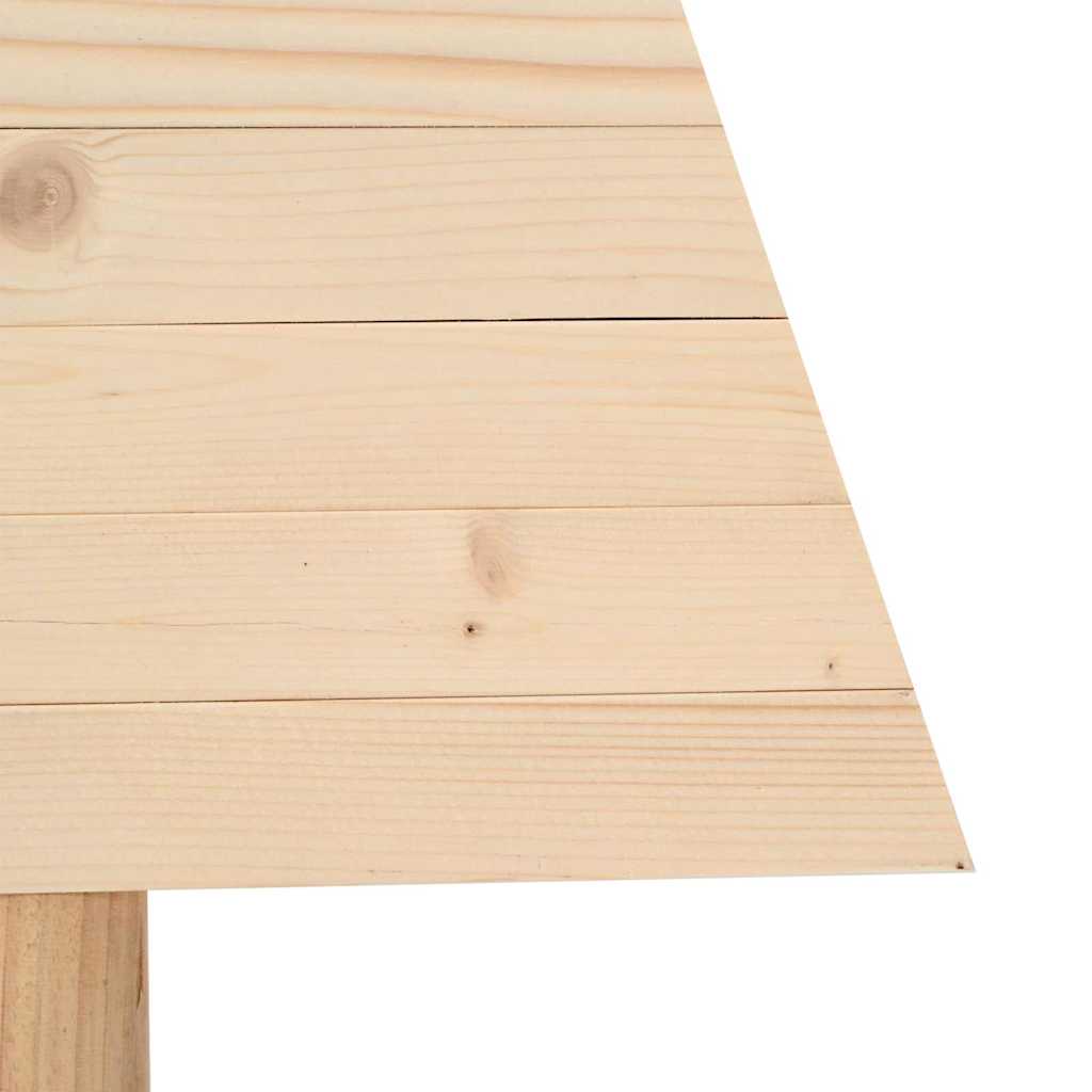 Juletræer med stativ Naturfarvet 60 cm Massivt fyrretræ