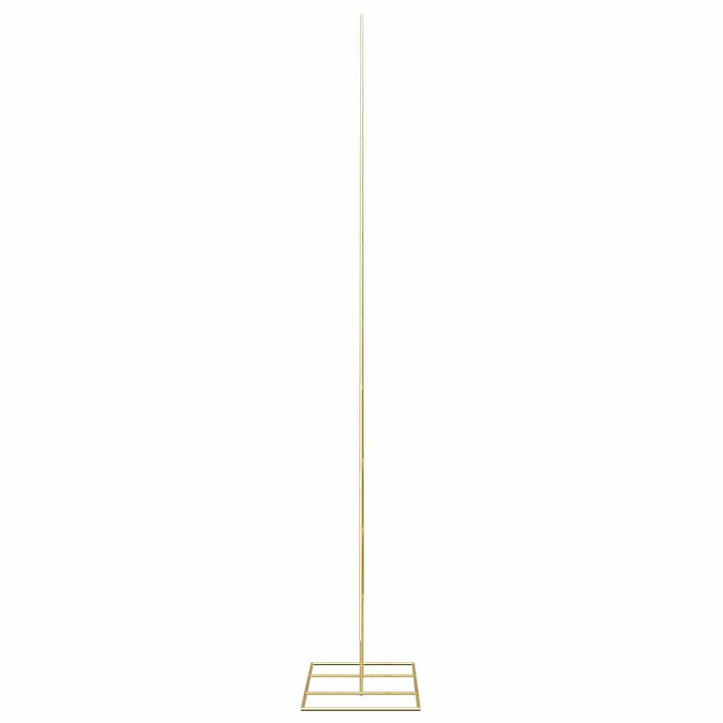 Metal juletræ med stativ Guld 210 cm Pulverlakeret Stål