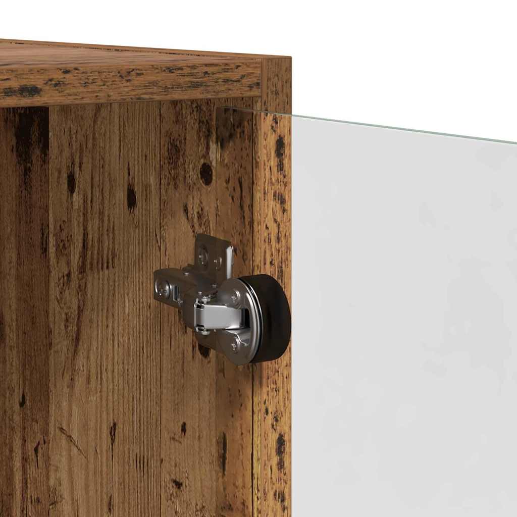 Highboard Gammelt træ 68 x 37 x 142 cm Konstrueret træ