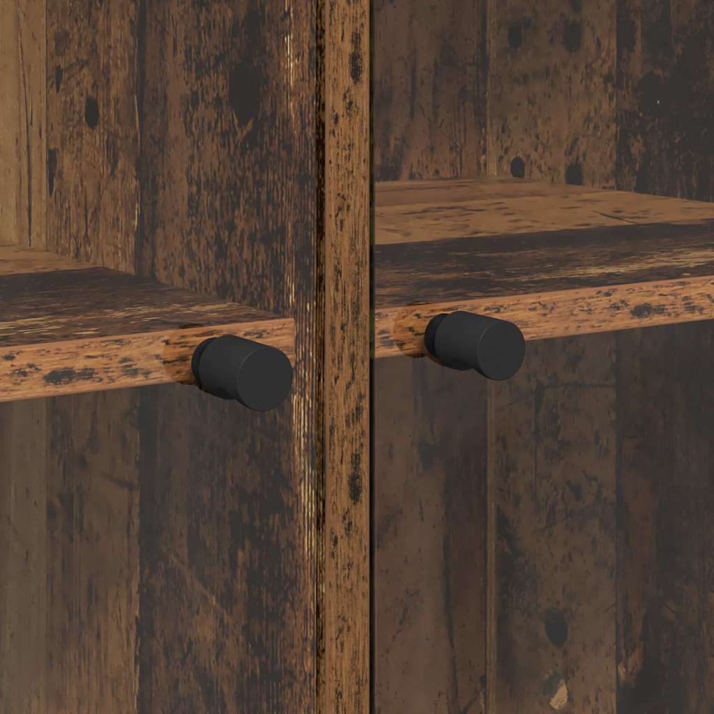 Highboard Gammelt træ 68 x 37 x 142 cm Konstrueret træ