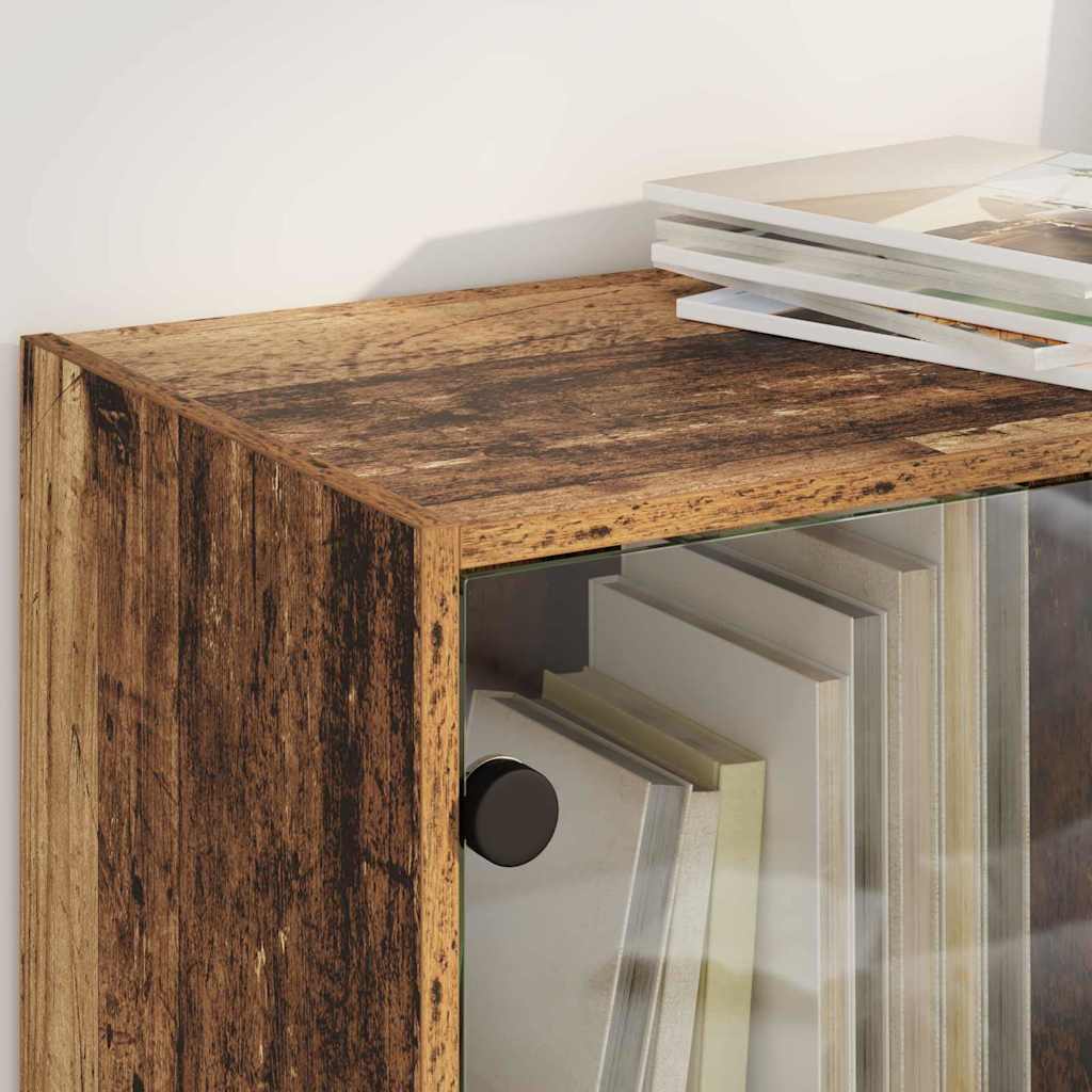 Highboard Gammelt træ 68 x 37 x 142 cm Konstrueret træ