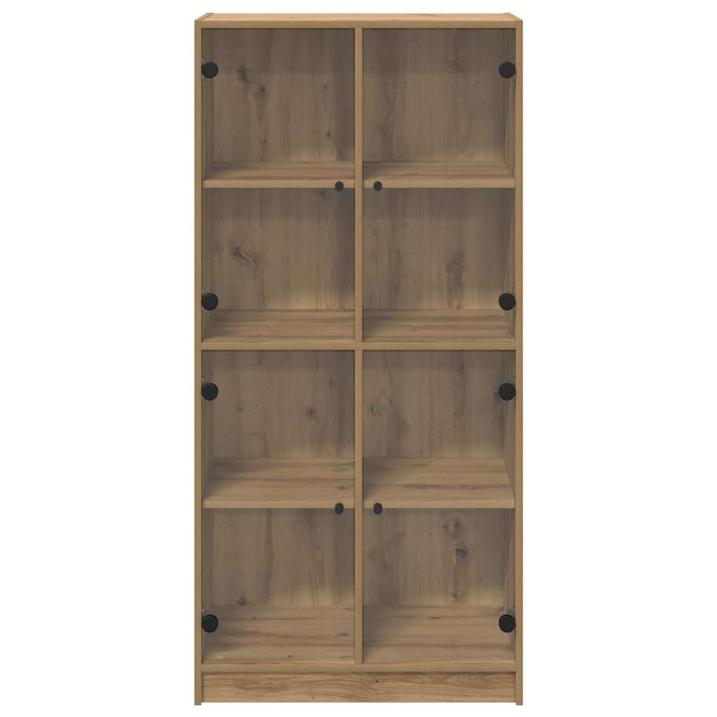 Highboard Artisan Egetræ 68 x 37 x 142 cm Konstrueret træ