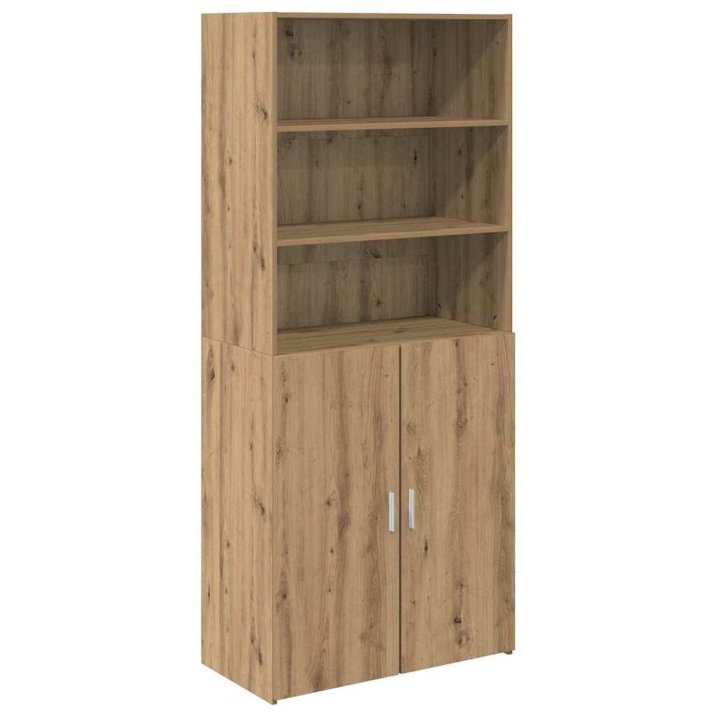 Highboard Artisan Egetræ 80 x 42,5 x 185 cm Konstrueret træ