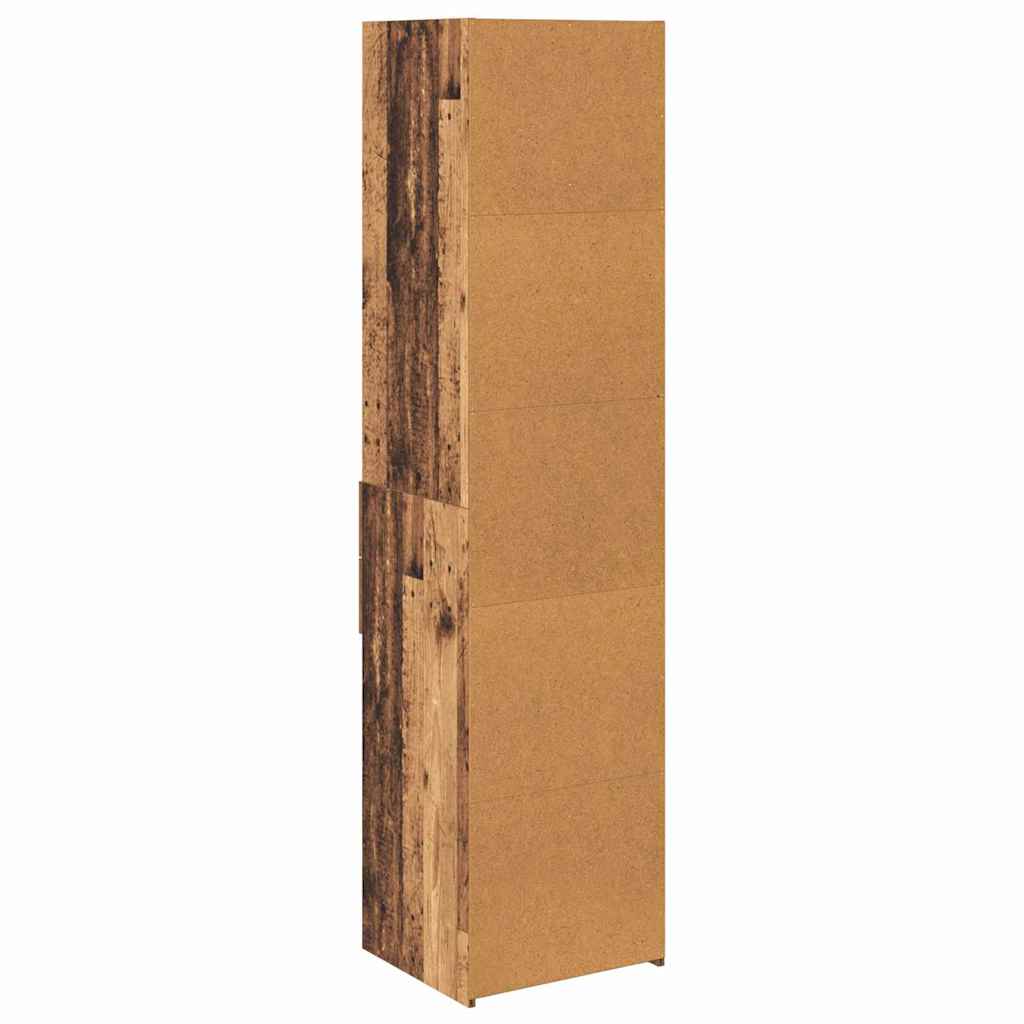 Highboard Gammelt træ 45 x 42,5 x 185 cm Konstrueret træ