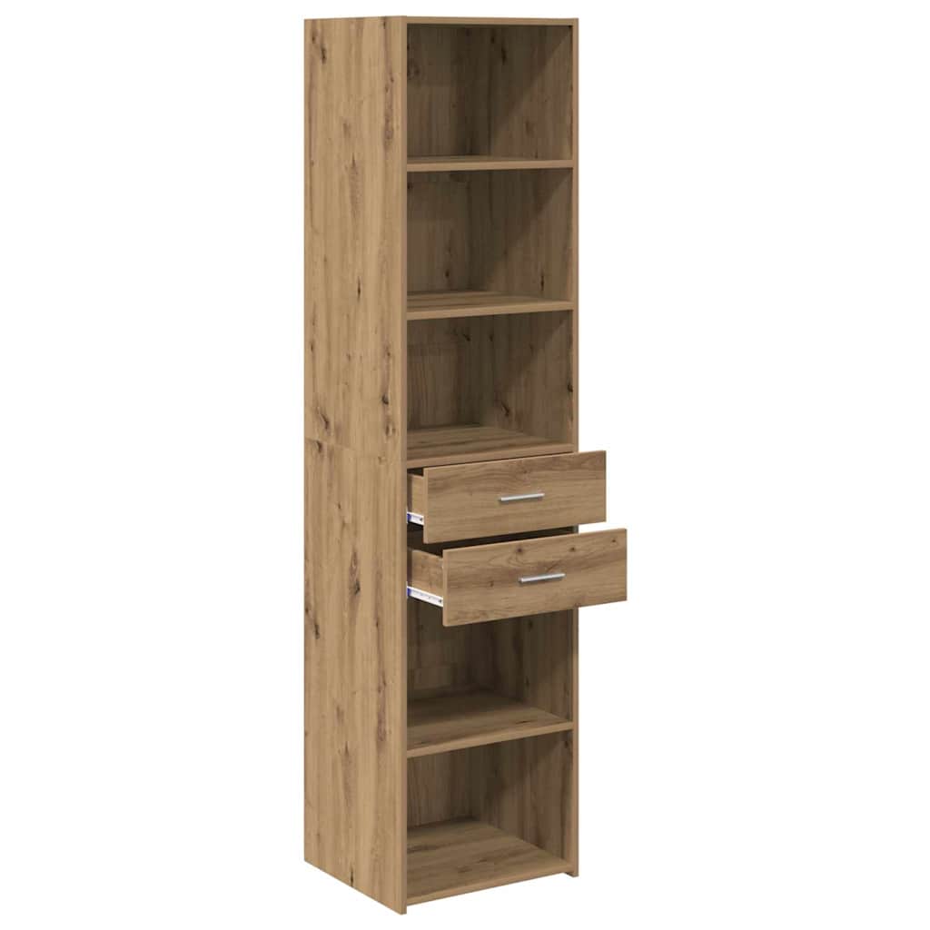 Highboard Artisan Egetræ 45 x 42,5 x 185 cm Konstrueret træ
