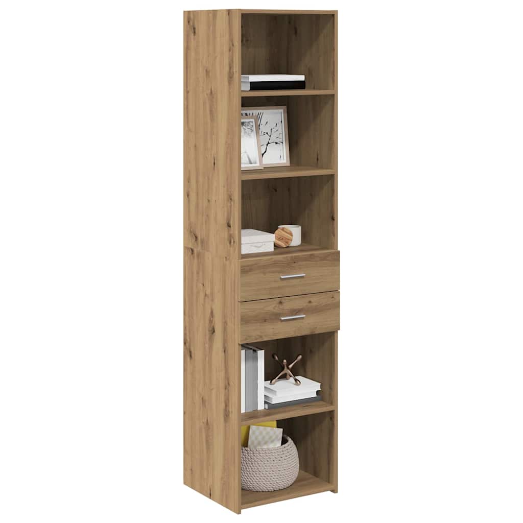Highboard Artisan Egetræ 45 x 42,5 x 185 cm Konstrueret træ